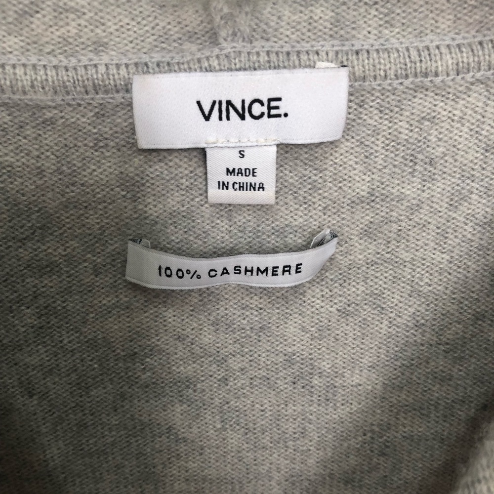 VINCE Cashmere Cap Sleeve Sweater